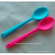 Colher personalizada do silicone do Kitchenware do silicone dos produtos dos mercadorias da cozinha